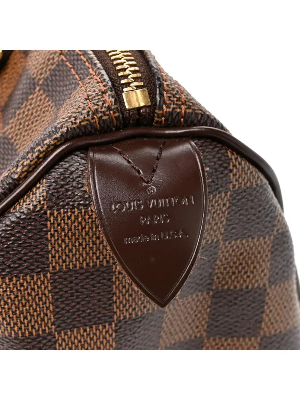 Louis Vuitton Damier Ebene Speedy 25 #339610L12B